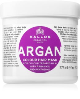 Kallos KJMN Professional Argan masque cheveux pour cheveux colorés 275 ml