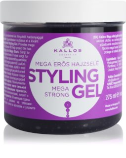 Kallos KJMN Mega Strong Styling Gel extra starkes Gel für das Haar 275 ml