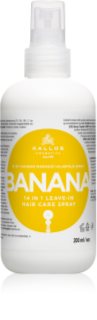 Kallos KJMN Professional Banana spray sin aclarado para cabello 200 ml