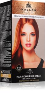 Kallos Glow Lasting Cream Colour permanentní barva na vlasy