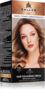 Kallos Glow Lasting Cream Colour cor para cabelo permanente