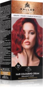 Kallos Glow Lasting Cream Colour permanent hair dye