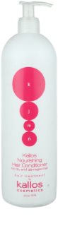 Kallos KJMN Professional Nourishing Hair Conditioner après-shampoing pour cheveux secs et abîmés 1000 ml