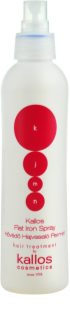 Kallos KJMN Professional Flat Iron Spray protective spray for heat hairstyling 200 ml