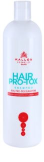 Kallos Hair Pro-Tox szampon z keratyną do włosów suchych i zniszczonych