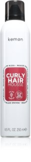 Kemon Group Curly Hair hajformázó hab göndör hajra 250 ml