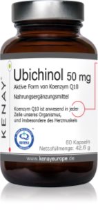 Kenay Ubichinol - Koenzym Q10 50 mg Kapseln zur Unterstützung des Energiestoffwechsels 60 KAP