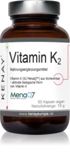 Kenay Vitamin K2 Mena Q7 Kapseln zur Förderung der Gesundheit von Knochen und Gelenken 60 KAP