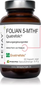 Kenay FOLIAN 5-MTHF Quatrefolic Kapseln zur Unterstützung der Blutbildung 60 KAP