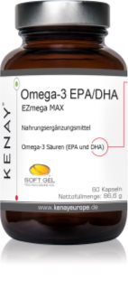 Kenay Omega-3 EPA/DHA EZmega MAX Kapseln für eine gute Herzfunktion 60 KAP