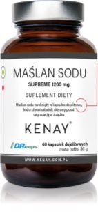Kenay Maślan sodu Supreme 1200 mg kapsułki na wsparcie trawienia 60 caps.