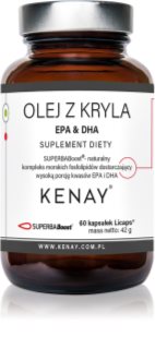 Kenay Olej z kryla Superba Boost® kapsułki do wsparcia układu krwionośnego i funkcji poznawczych 60 caps.
