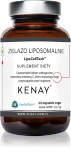 Kenay Żelazo LipoCellTech™ kapsułki do wsparcia procesów krwiotwórczych 60 caps.