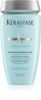 Kérastase Spécifique Bain Riche Dermo-Calm shampoing pour cuir chevelu sensible et cheveux secs sans silicone 250 ml