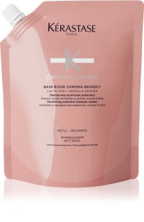 Kérastase Chroma Absolu Bain Riche Chroma Respect ravitseva shampoo värjätyille hiuksille Refill 500 ml