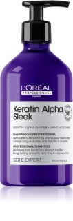 L’Oréal Professionnel Serie Expert Keratin Alpha Sleek Shampoo für glatt aussehendes Haar