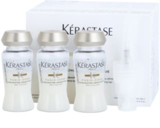 Kérastase Fusio-Dose cure intense pour cheveux en perte de densité à usage professionnel 10x12 ml