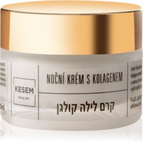 KESEM Night Cream with Collagen yökäyttöön tarkoitettu kasvovoide sisältää kollageenia 50 ml