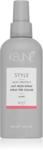Keune Style Hot Iron Spray spray thermoprotecteur pour l’utilisation d’un fer à lisser ou à boucler pour tous types de cheveux 200 ml