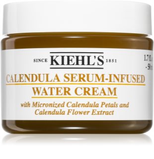 Kiehl's Calendula Serum-Infused Water Cream leichte feuchtigkeitsspendende Tagescreme für alle Hauttypen, selbst für empfindliche Haut