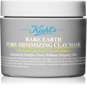 Kiehl's Rare Earth Deep Pore Cleansing Mask mélyen tisztító maszk agyaggal 125 ml