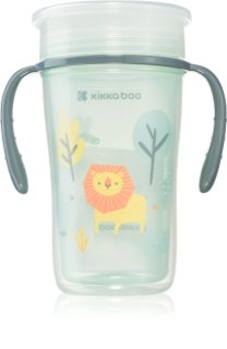 Kikkaboo Training Cup 360° træningskop 12 m+ Blue Lion 300 ml