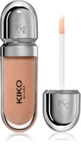 KIKO Milano 3D Hydra Lipgloss hidratantno sjajilo za usne s 3D efektom nijansa 02 Natural Beige 6.5 ml