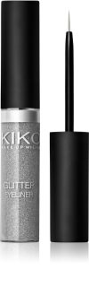 KIKO Milano Glitter Eyeliner langanhaltender Gel-Eyeliner Farbton 02 Silver 4.5 ml