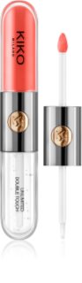 KIKO Milano Unlimited Double Touch langanhaltender flüssiger Lippenstift mit Glanz Farbton 114 Orange Red 6 ml
