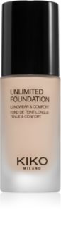 KIKO Milano Unlimited Foundation fond de teint liquide longue tenue effet mat teinte 01 Rose 30 ml