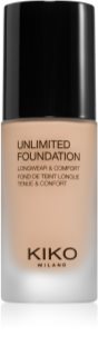 KIKO Milano Unlimited Foundation fond de teint liquide longue tenue effet mat teinte 02 Neutral 30 ml