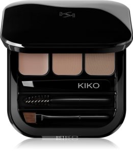 KIKO Milano Eyebrow Expert Set für perfekte Augenbrauen Farbton 01 Blonde 2.4 g