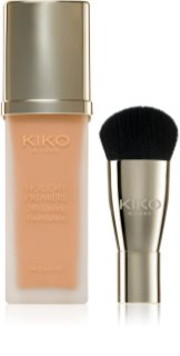 KIKO Milano Holiday Première 24h Lasting Foundation voděodolný tekutý make-up se štětcem