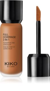 KIKO Milano Full Coverage 2-In-1 alapozó és korrektor 2 az 1-ben árnyalat 145 Neutral 25 ml