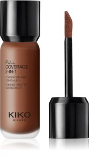 KIKO Milano Full Coverage 2-In-1 alapozó és korrektor 2 az 1-ben árnyalat 170 Neutral 25 ml