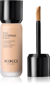 KIKO Milano Full Coverage 2-In-1 alapozó és korrektor 2 az 1-ben árnyalat 15 Neutral 25 ml