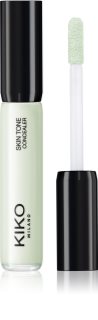 KIKO Milano Skin Tone krémes fedő korrektor a szem alatti sötét karikákra árnyalat 01 Green 3.5 ml