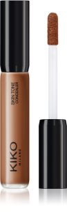KIKO Milano Skin Tone tekući korektor s pomlađujućim učinkom nijansa 09 Chocolate 3.5 ml