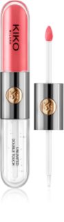 KIKO Milano Unlimited Double Touch hosszantartó folyékony rúzs fénnyel árnyalat 110 Spicy Rose 6 ml