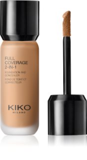 KIKO Milano Full Coverage 2-In-1 tekući puder i korektor 2 u 1 nijansa 95 Neutral Rose 25 ml