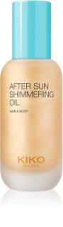 KIKO Milano After Sun Sun Shimmering Oil Glitzeröl für haare und körper 100 ml