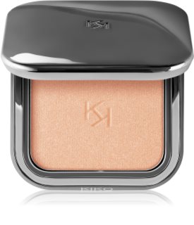 KIKO Milano Glow Fusion Powder Highlighter kompaktowy rozświetlacz pudrowy odcień 02 Heavenly Gold 5 g