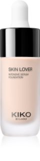 KIKO Milano Skin Lover Intensive Serum Foundation langlebiges Flüssig Make-up mit feuchtigkeitsspendender Wirkung