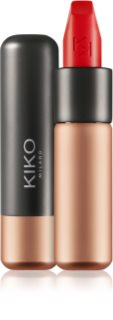 KIKO Milano Velvet Passion Cremiger Lippenstift mit Matt-Effekt Farbton 311 Poppy Red 3.5 g