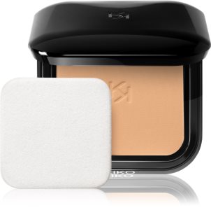 KIKO Milano Full Coverage Blurring Powder Foundation Kompakt - PuderFoundation für volle Abdeckung Farbton 30 Sand 10 g