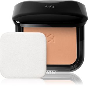 KIKO Milano Full Coverage Blurring Powder Foundation Kompakt - PuderFoundation für volle Abdeckung Farbton 60 Pink Beige 10 g
