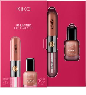 KIKO Milano Unlimited Lips & Nails Set Geschenkset