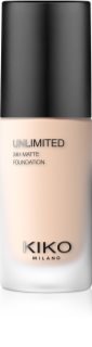 KIKO Milano Unlimited 24H Matte dugotrajni matirajući puder s hijaluronskom kiselinom nijansa 1 NG Neutral Gold 30 ml