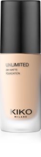 KIKO Milano Unlimited 24H Matte dugotrajni matirajući puder s hijaluronskom kiselinom nijansa 1.5 WG Warm Gold 30 ml