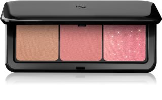 KIKO Milano Multi Finish Trio Lidschatten & Kontourpalette Farbton 02 Mauve 7 g